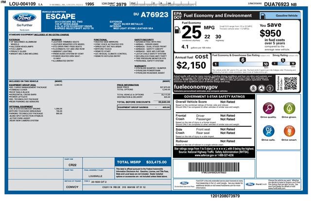 Used 2013 Ford Escape SEL FWD image 5