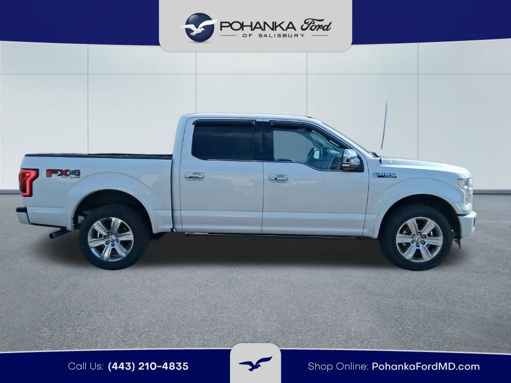 Used 2017 Ford F150 Platinum w/ Equipment Group 701A Luxury AWD/4WD image 4
