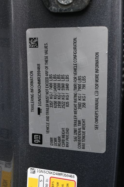 Used 2021 Chevrolet Tahoe LT RWD image 29