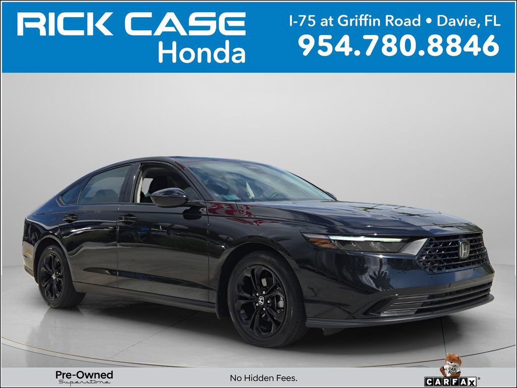 Certified 2025 Honda Accord SE image 1