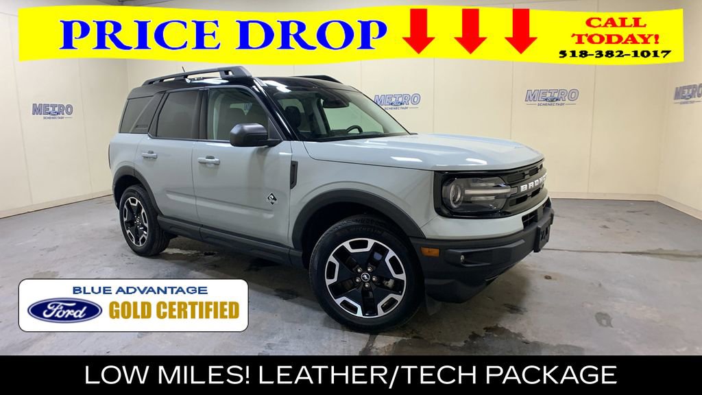 Certified 2022 Ford Bronco Sport Outer Banks w/ Tech Package