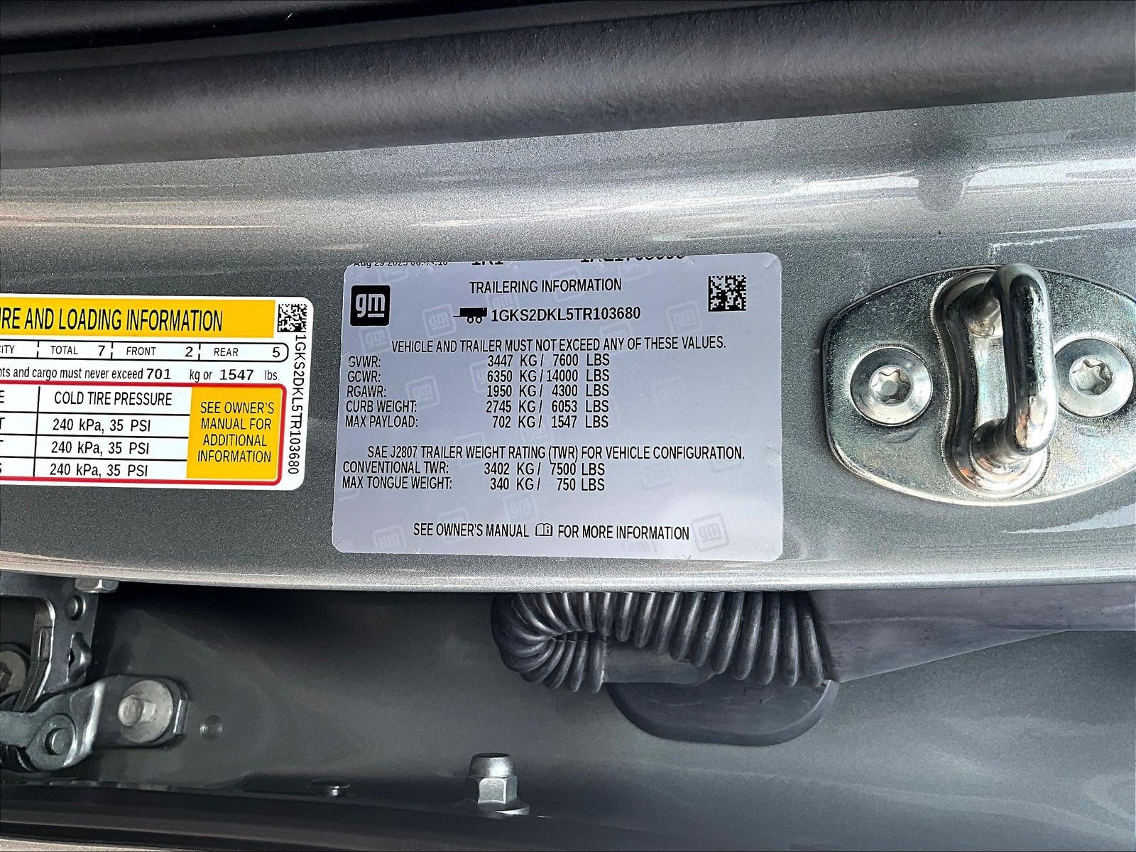 Used 2026 GMC Yukon Denali w/ Sun & Power Step Package AWD/4WD image 18