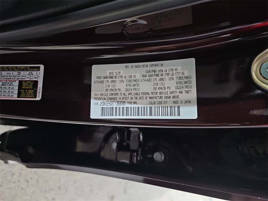 New 2026 MAZDA CX-90 3.3 Turbo w/ Premium Plus Pkg image 37