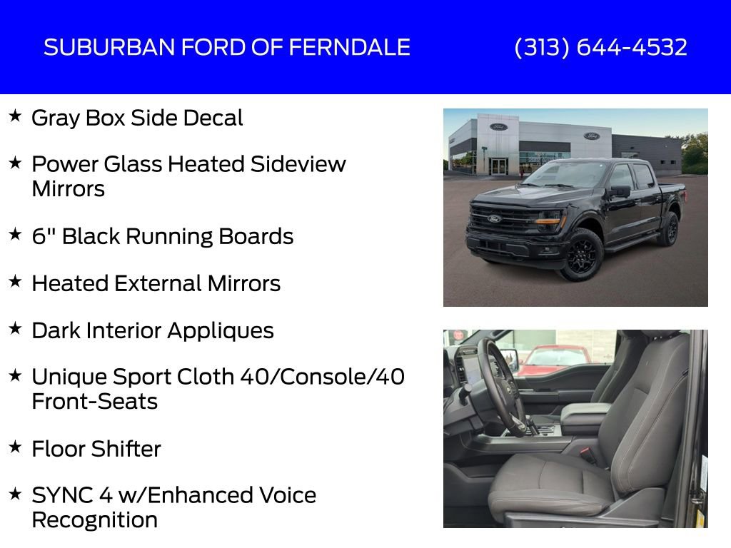 Used 2024 Ford F150 XLT w/ Equipment Group 302A MID image 25