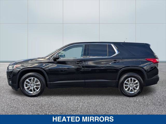 Used 2021 Chevrolet Traverse LS w/ LPO, Blackout Package FWD image 2