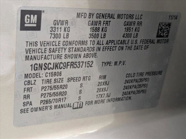 Used 2015 Chevrolet Suburban LT w/ Luxury Package image 27