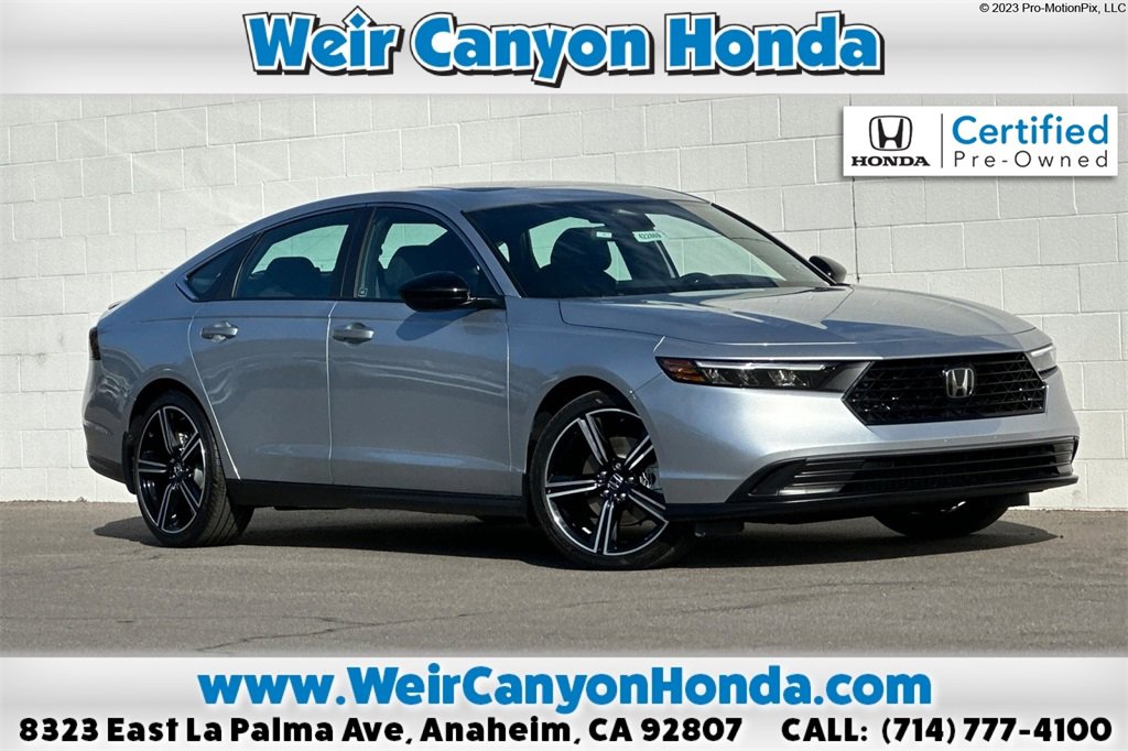 Certified 2025 Honda Accord Sport