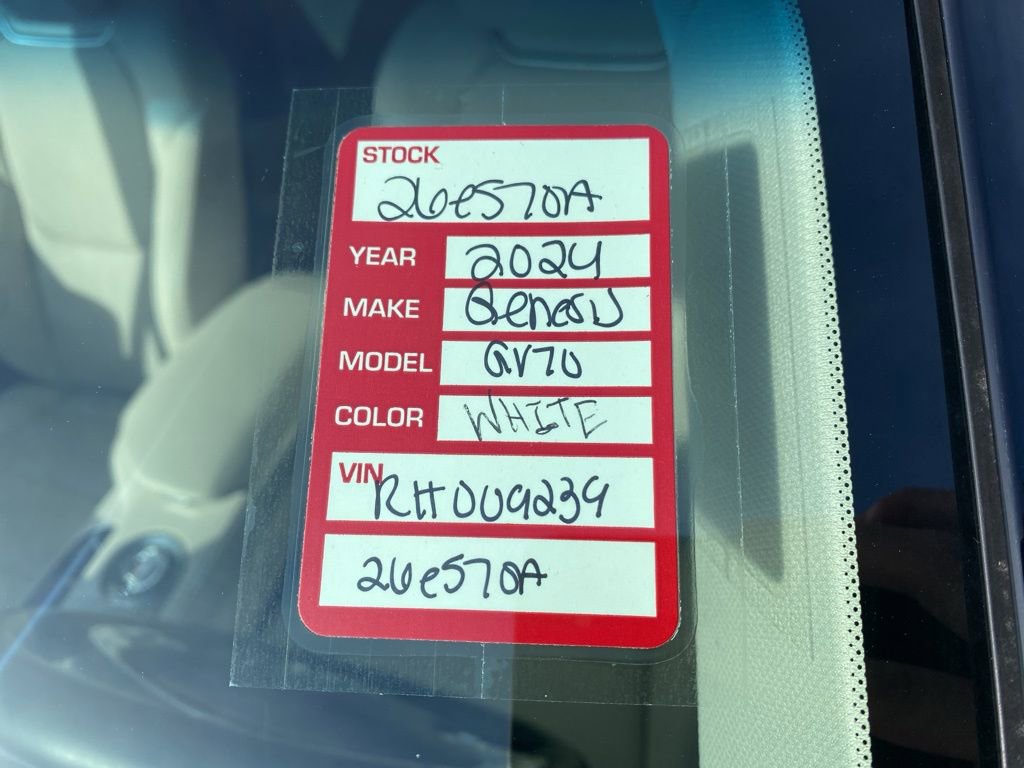 Used 2024 Genesis GV70 2.5T w/ Select Package image 24