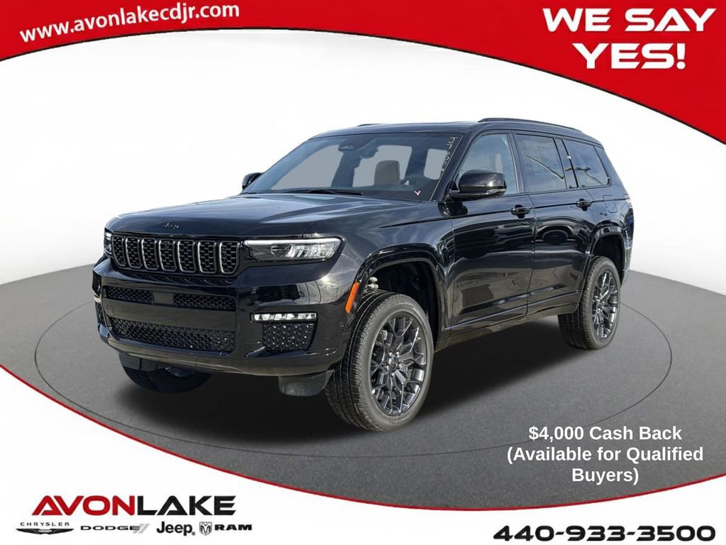 New 2025 Jeep Grand Cherokee L Summit w/ Obsidian Package image 1
