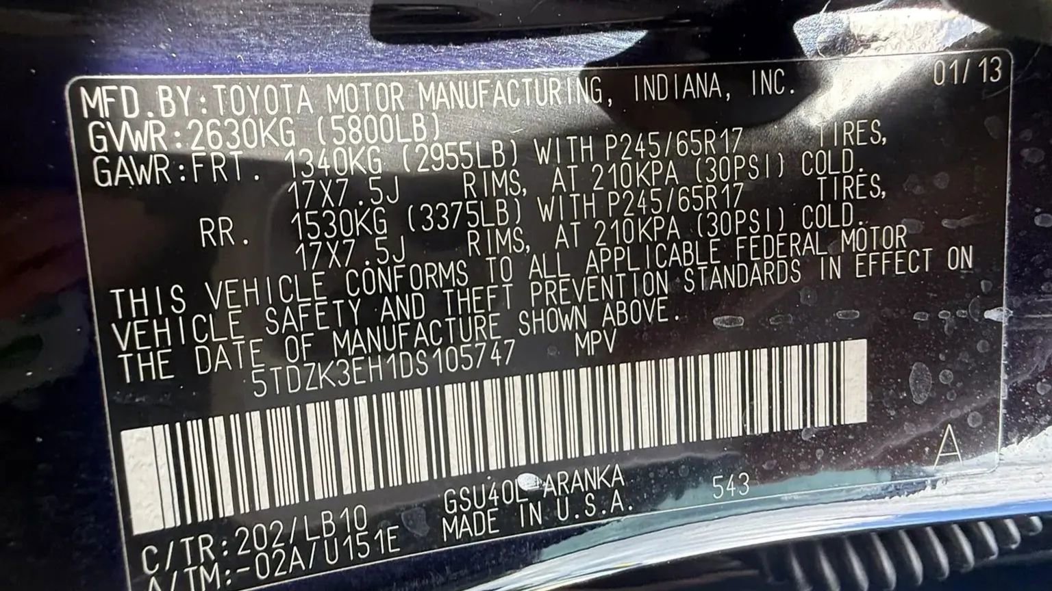 Used 2013 Toyota Highlander SE FWD image 34