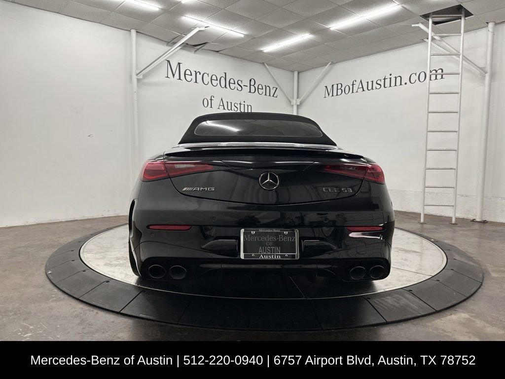Used 2025 Mercedes-Benz CLE 53 AMG 4MATIC Cabriolet image 7