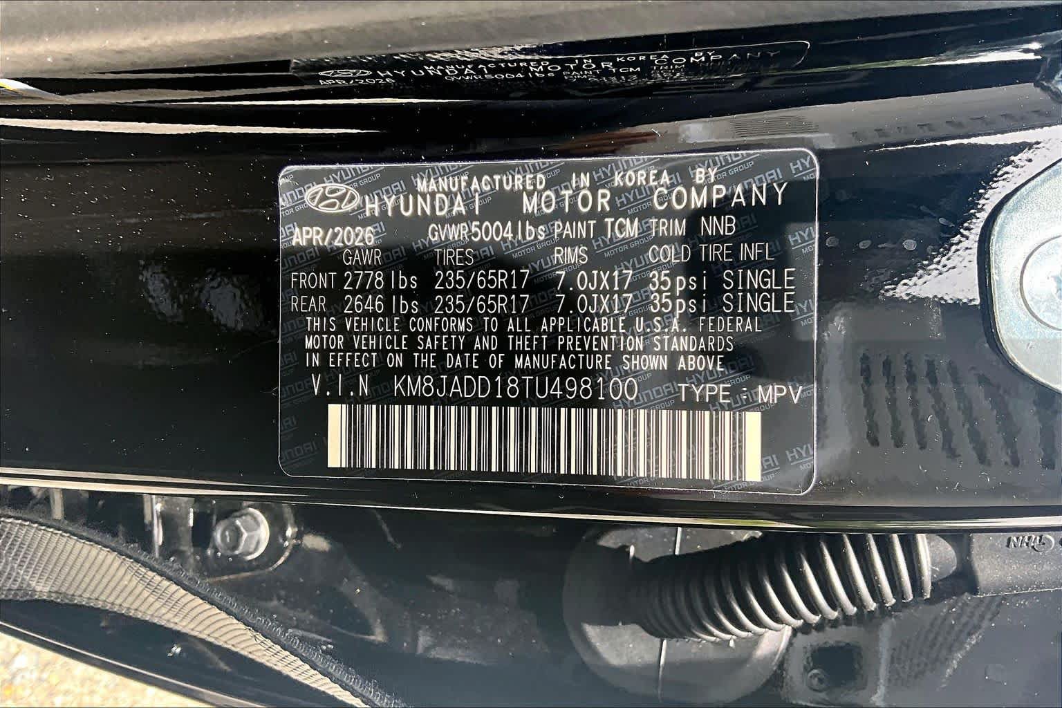 New 2026 Hyundai Tucson Blue SE AWD/4WD image 14