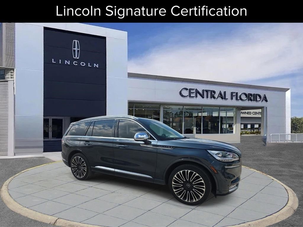 Certified 2022 Lincoln Aviator Black Label w/ Class IV Trailer Tow Package AWD/4WD image 1