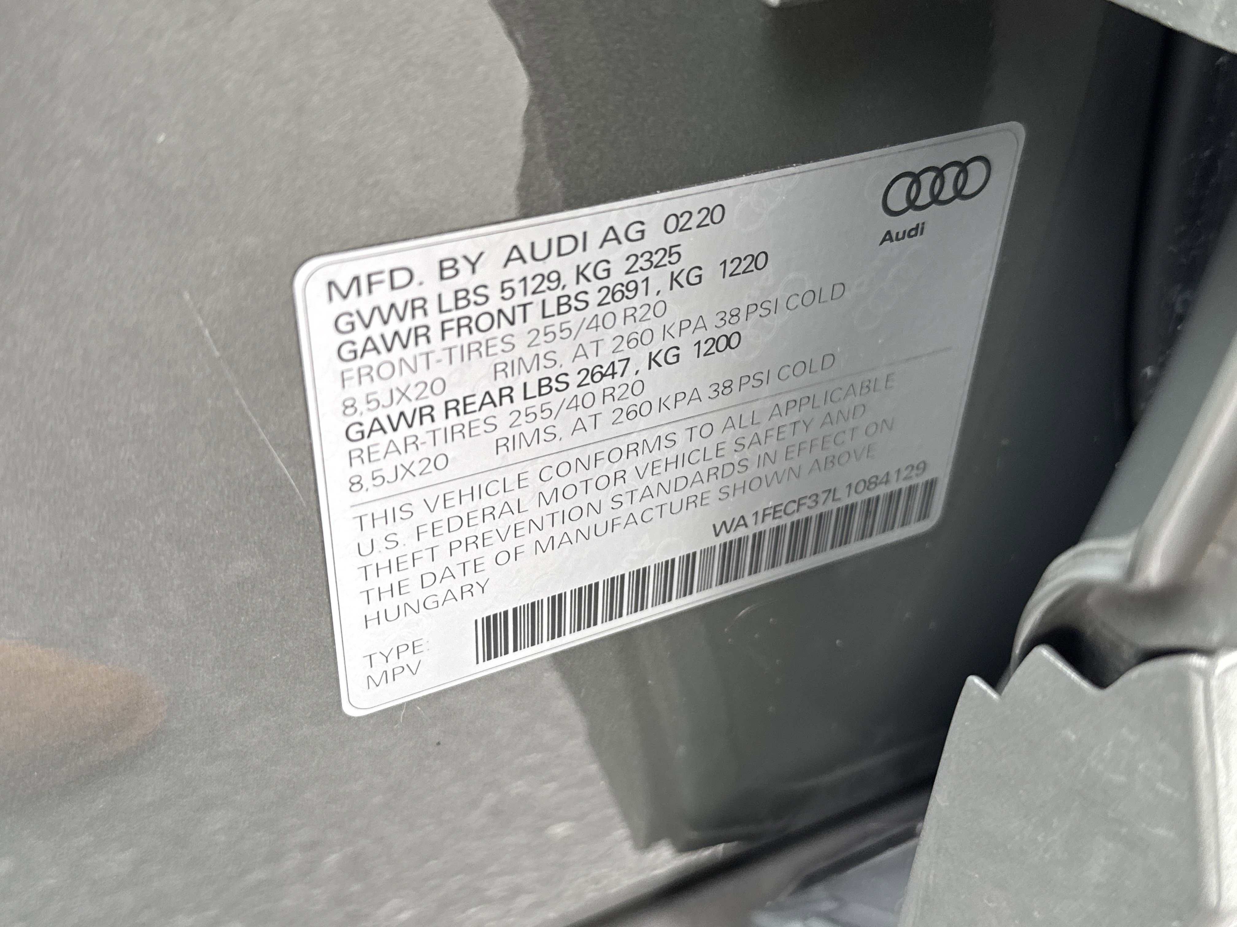 Used 2020 Audi Q3 2.0T Prestige image 37