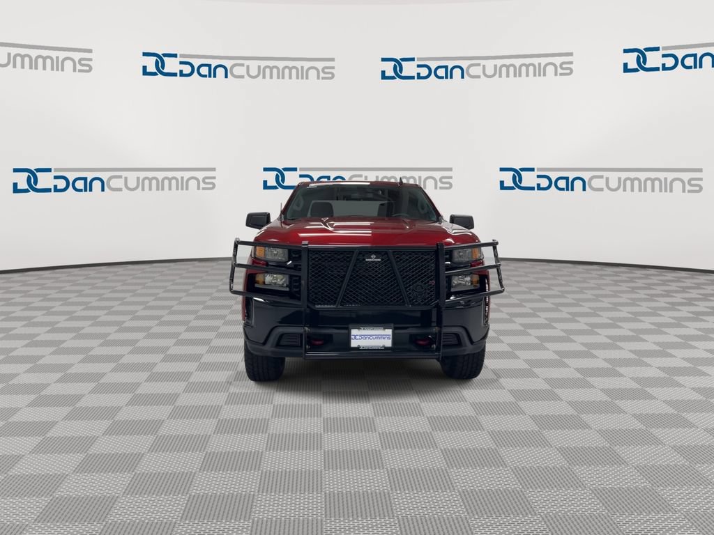 Used 2021 Chevrolet Silverado 1500 Custom Trail Boss w/ LPO, Dark Essentials Package AWD/4WD image 3