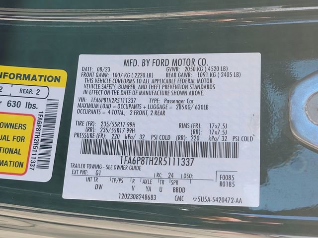 Certified 2024 Ford Mustang Coupe image 16