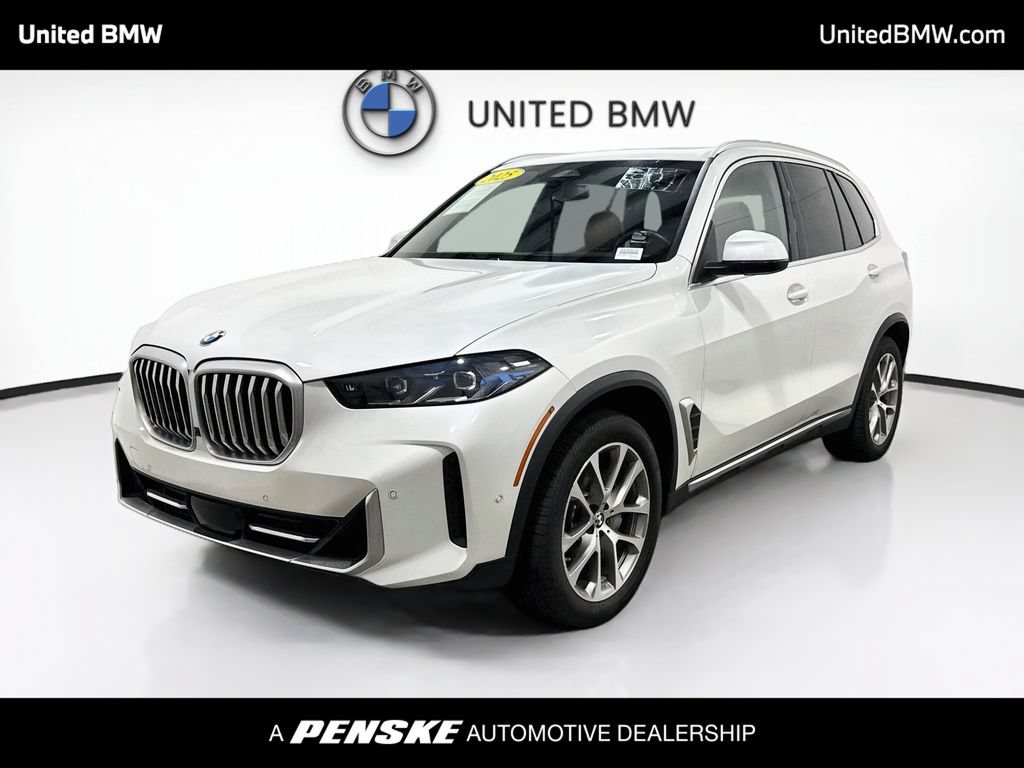 Certified 2025 BMW X5 xDrive40i w/ Premium Package AWD/4WD image 1