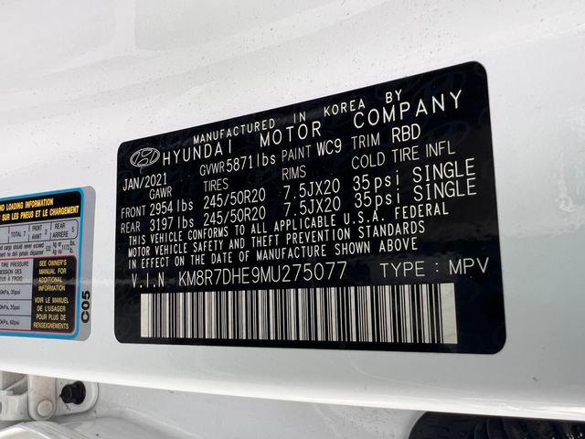 Used 2021 Hyundai Palisade Calligraphy AWD/4WD image 43