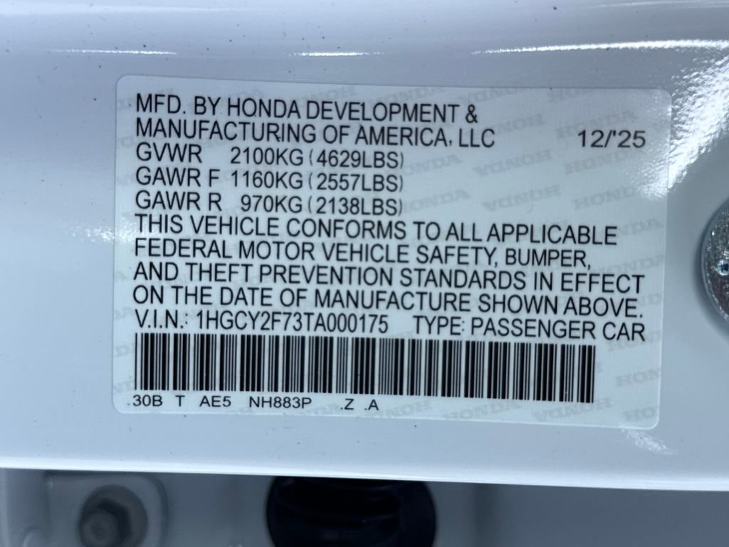 New 2026 Honda Accord Sport image 28