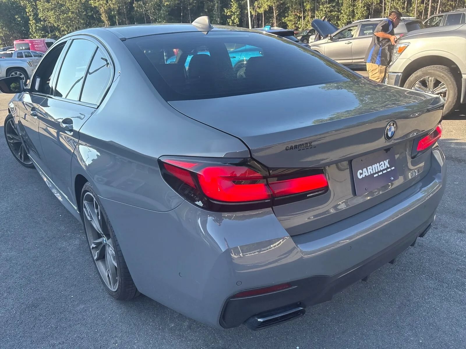 Used 2021 BMW M550i xDrive w/ Executive Package AWD/4WD image 7