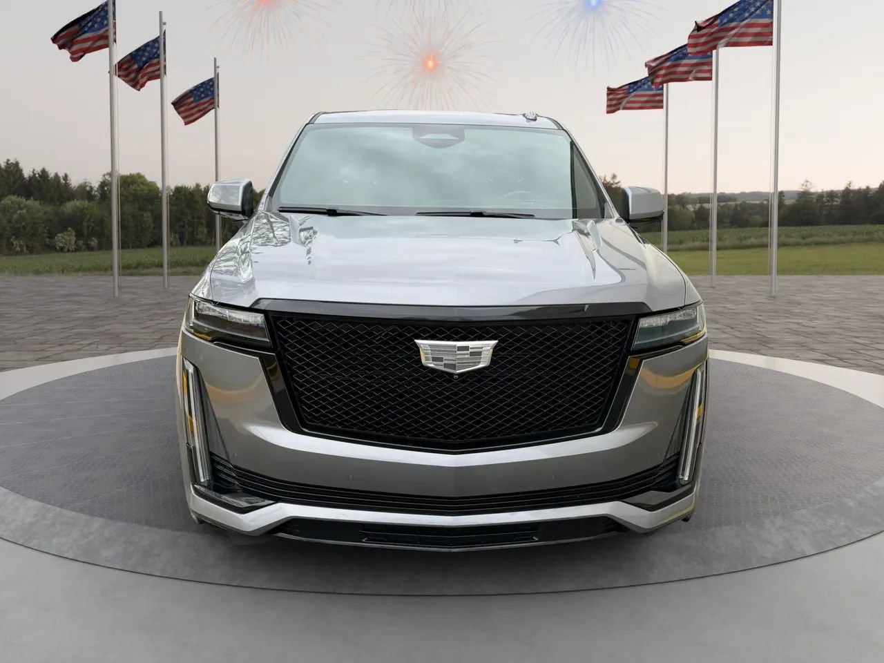Used 2021 Cadillac Escalade ESV Sport w/ Driver Assist Tech Package AWD/4WD image 2