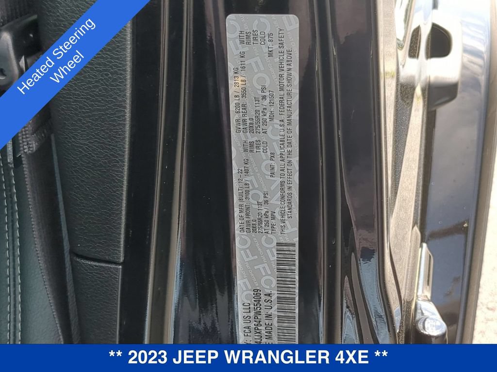 Used 2023 Jeep Wrangler Unlimited Sahara w/ Cold Weather Group AWD/4WD image 28