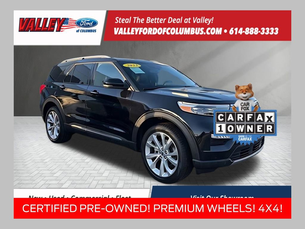 Certified 2023 Ford Explorer Platinum w/ Technology Package video 1