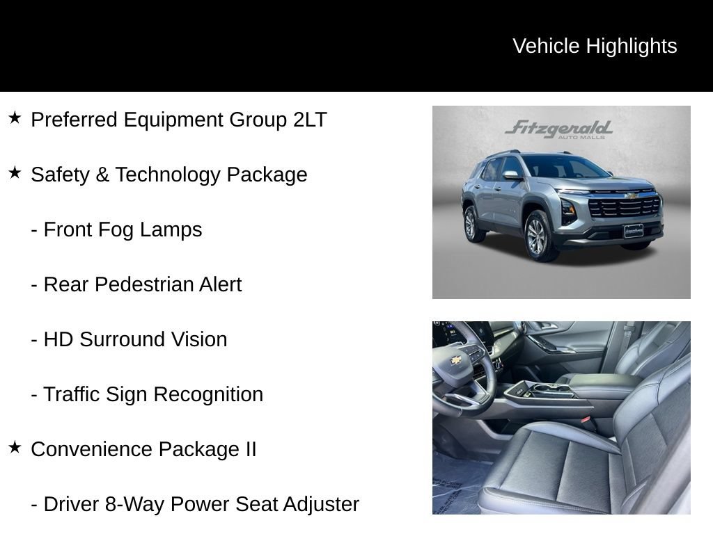 Used 2025 Chevrolet Equinox LT w/ Convenience Package II AWD/4WD image 9