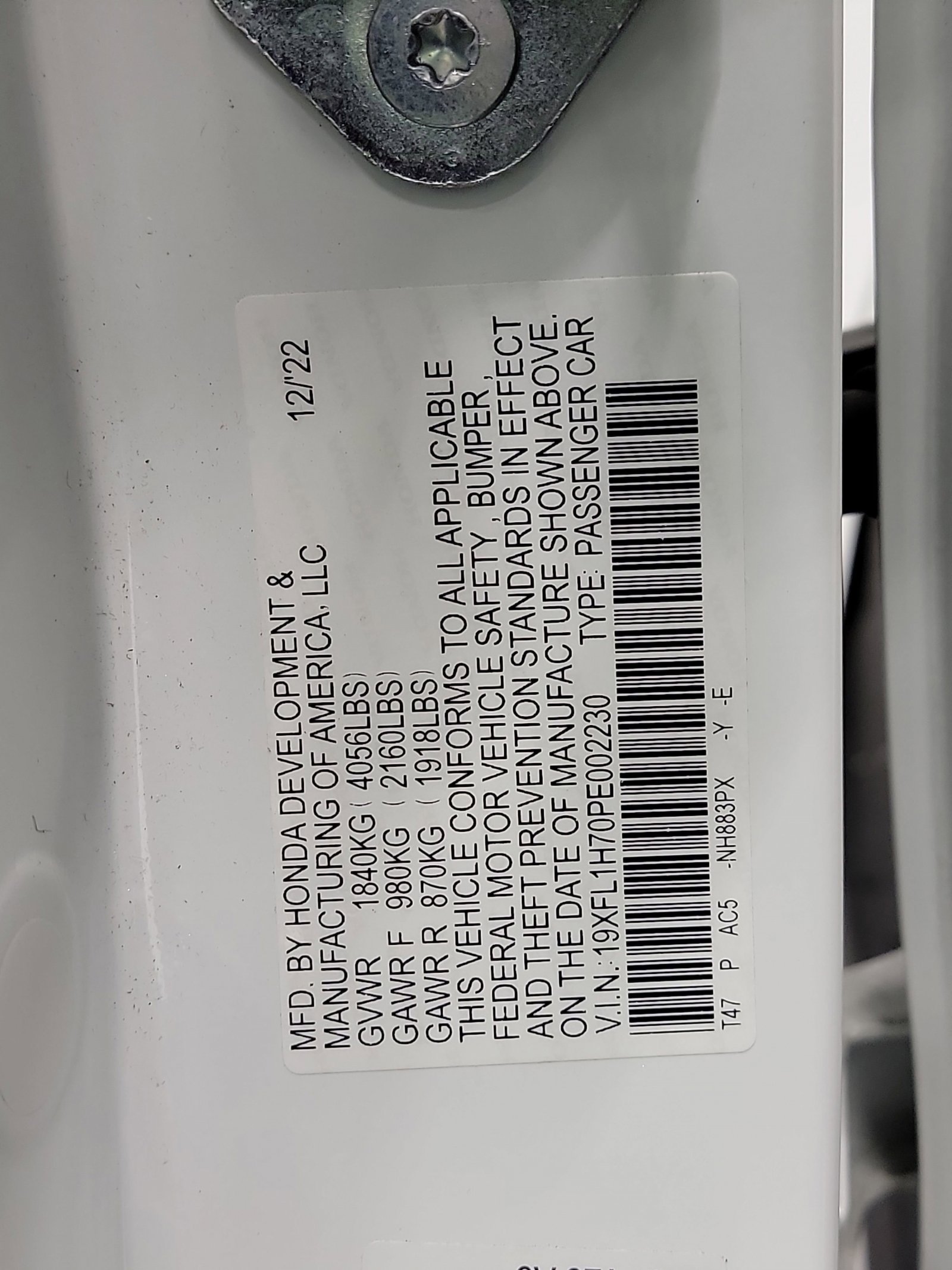 Certified 2023 Honda Civic EX-L image 33