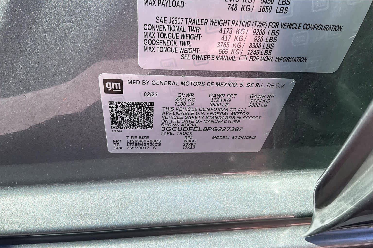 Certified 2023 Chevrolet Silverado 1500 LT Trail Boss w/ LT Trail Boss Premium Package AWD/4WD image 30