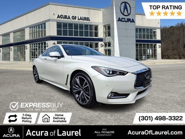 Used 2022 INFINITI Q60 3.0t Luxe w/ Essential Package AWD/4WD image 1