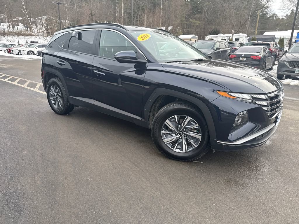 Used 2023 Hyundai Tucson Blue w/ Cargo Package image 7