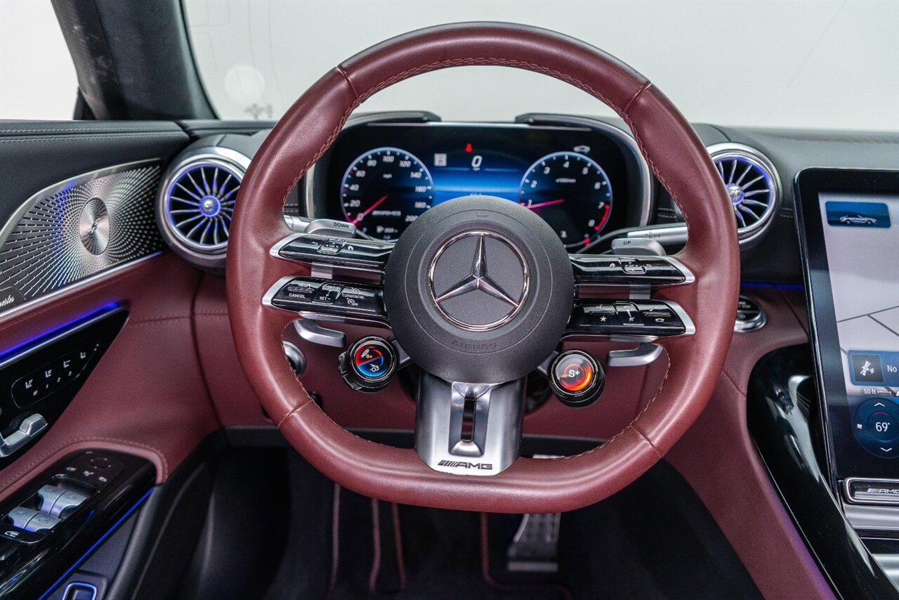 Used 2024 Mercedes-Benz SL 55 AMG 4MATIC w/ Manufactur Interior Package image 98