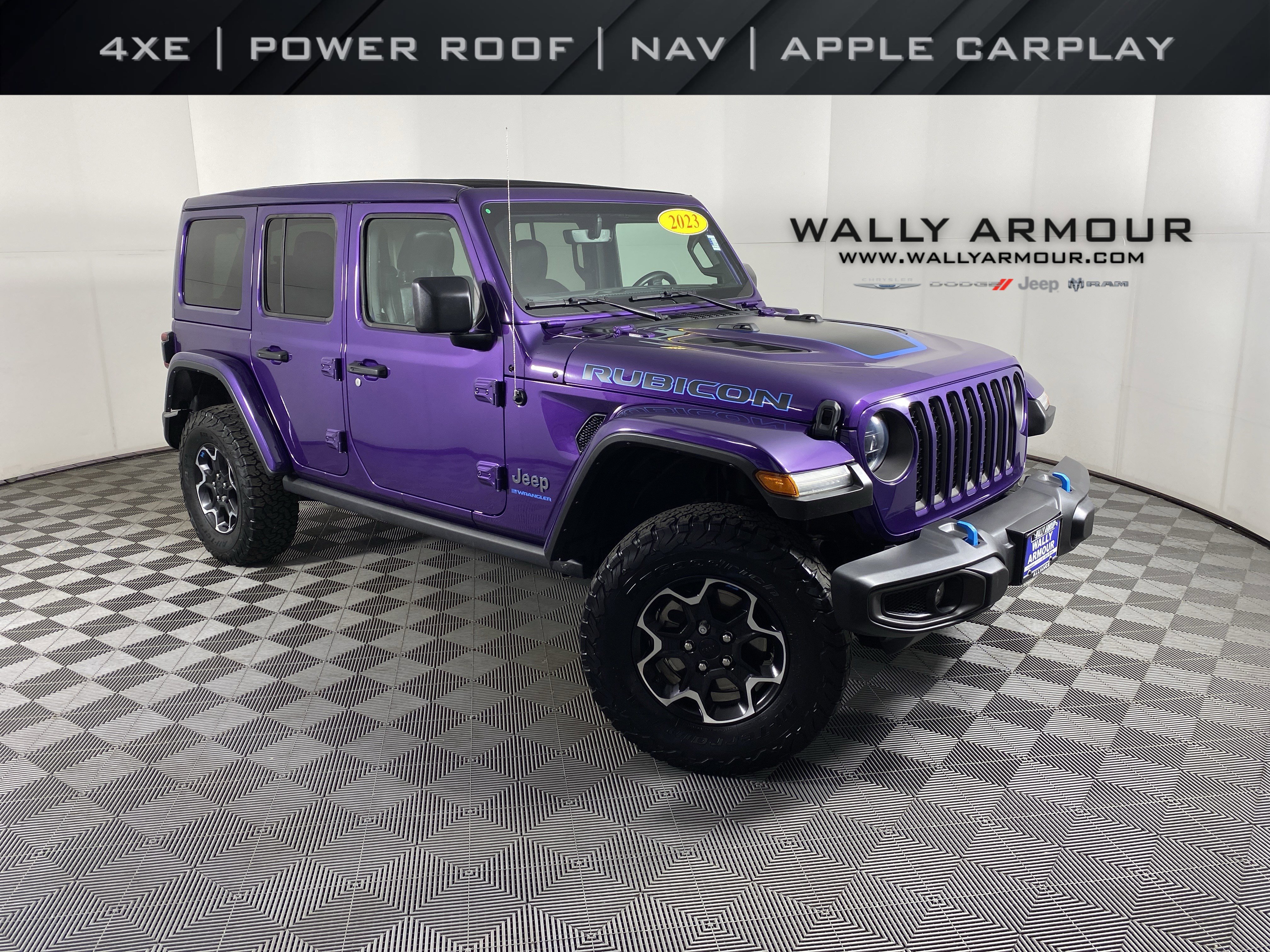 Used 2023 Jeep Wrangler Unlimited Rubicon 4xe w/ Cold Weather Group video 1