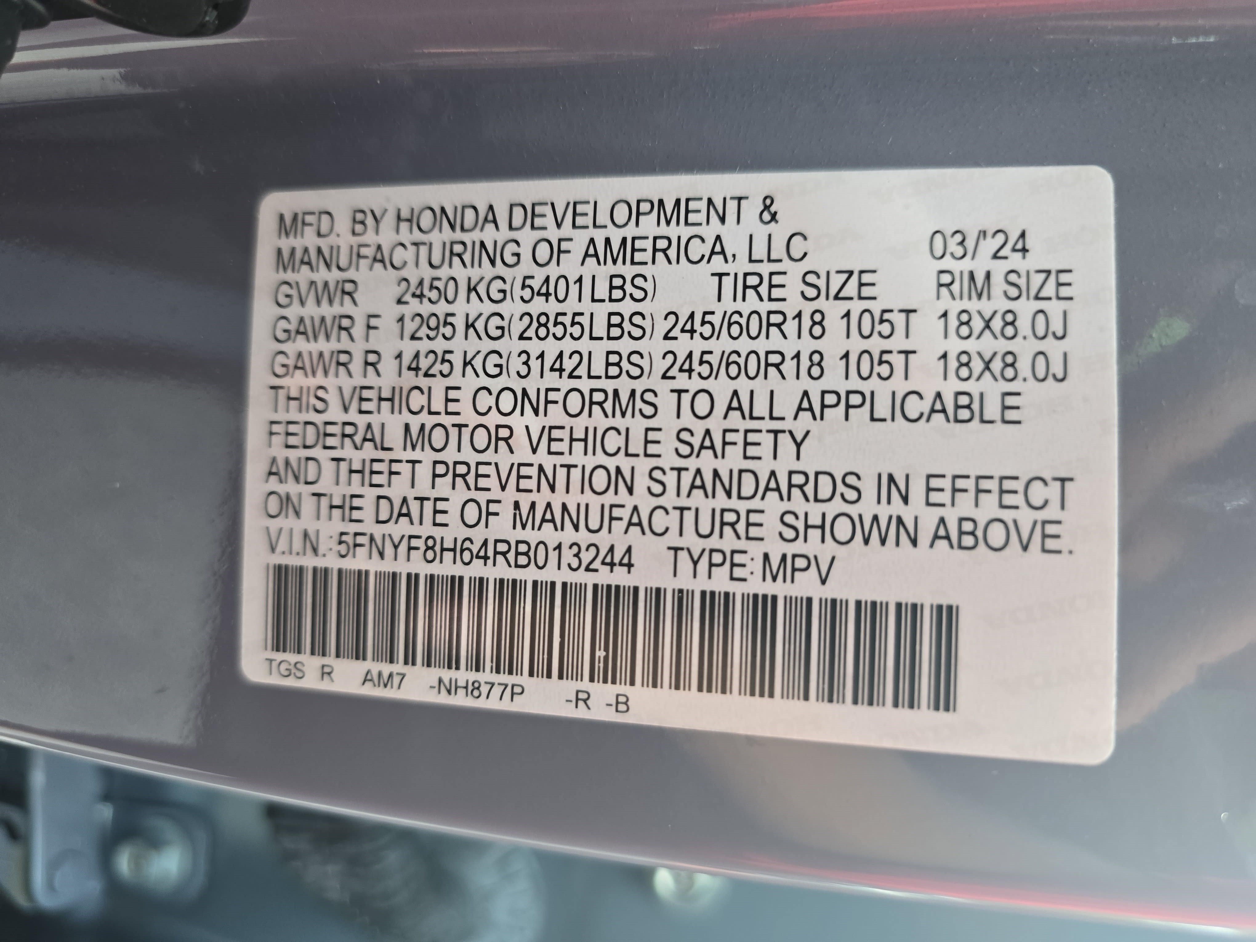 Used 2024 Honda Passport TrailSport image 31