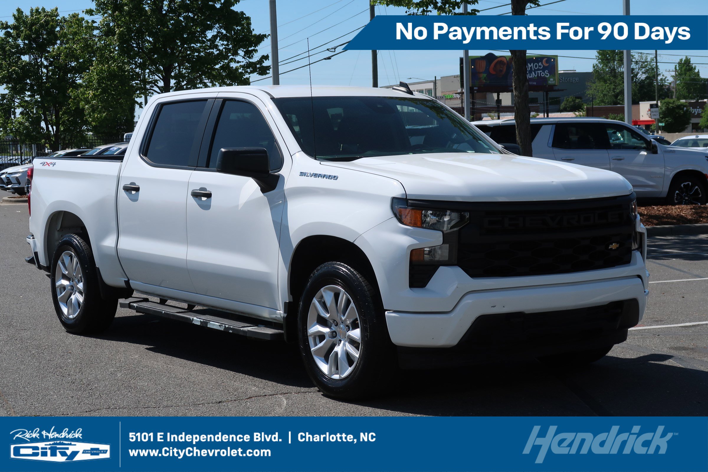 Used 2024 Chevrolet Silverado 1500 Custom AWD/4WD image 1