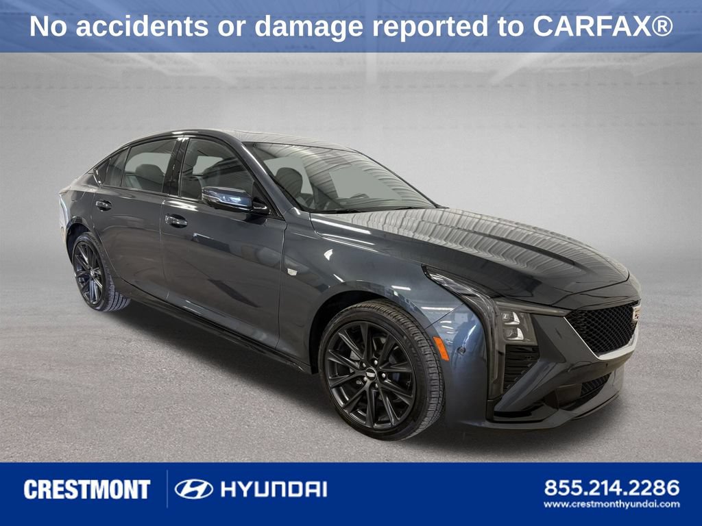 Used 2025 Cadillac CT5 Sport w/ Sun And Sound Package AWD/4WD image 1