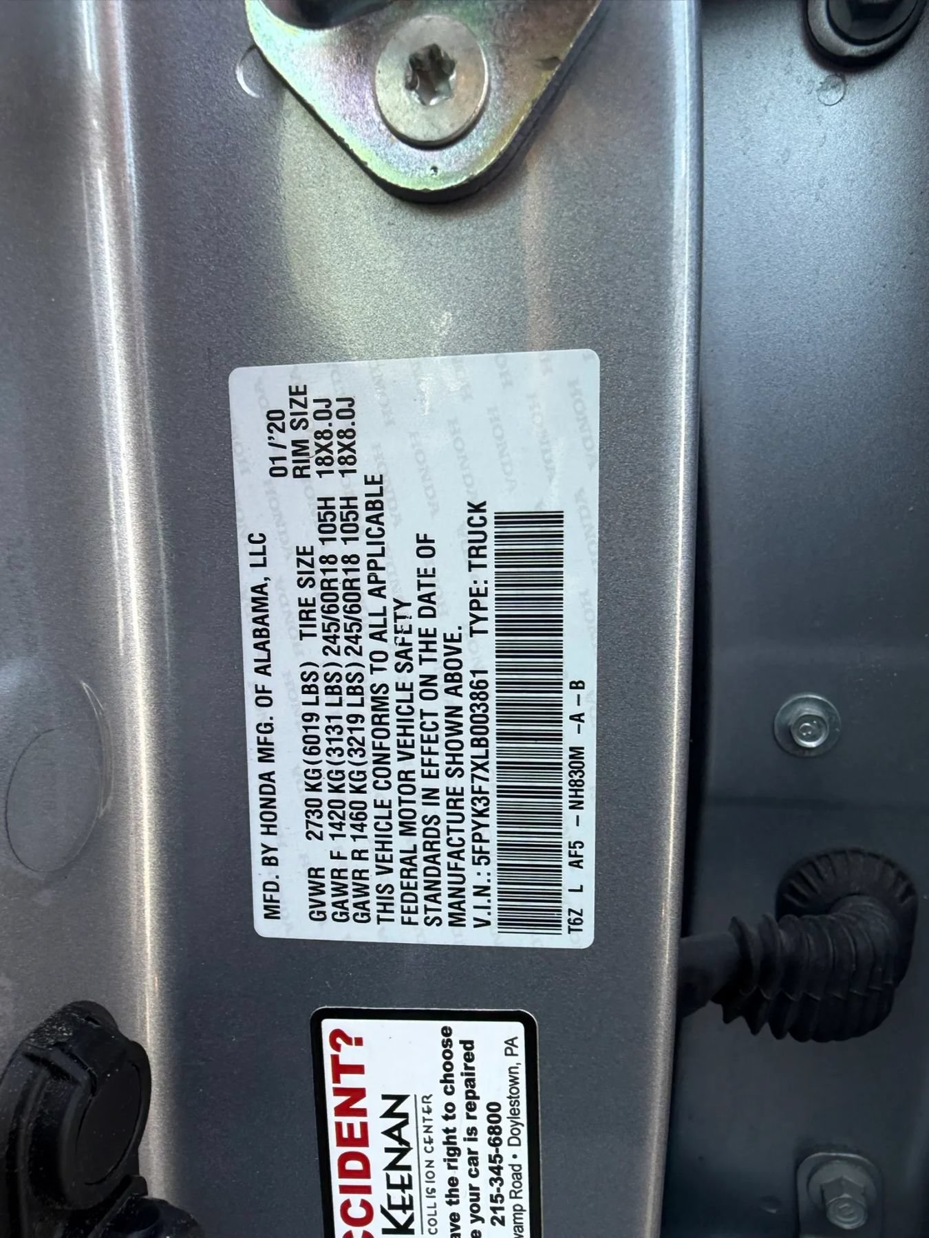 Used 2020 Honda Ridgeline RTL-E image 27
