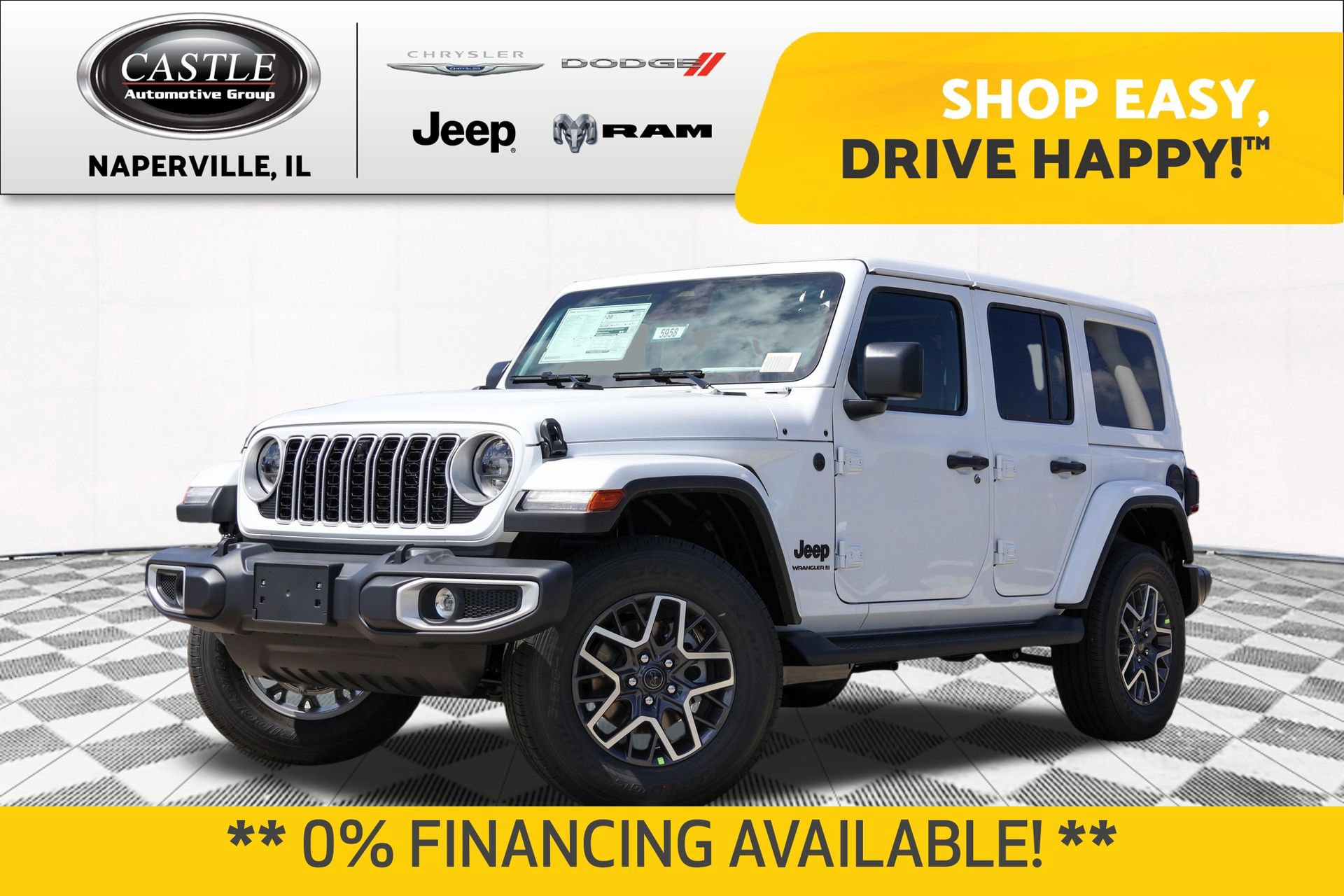 New 2026 Jeep Wrangler Unlimited Sahara AWD/4WD image 1