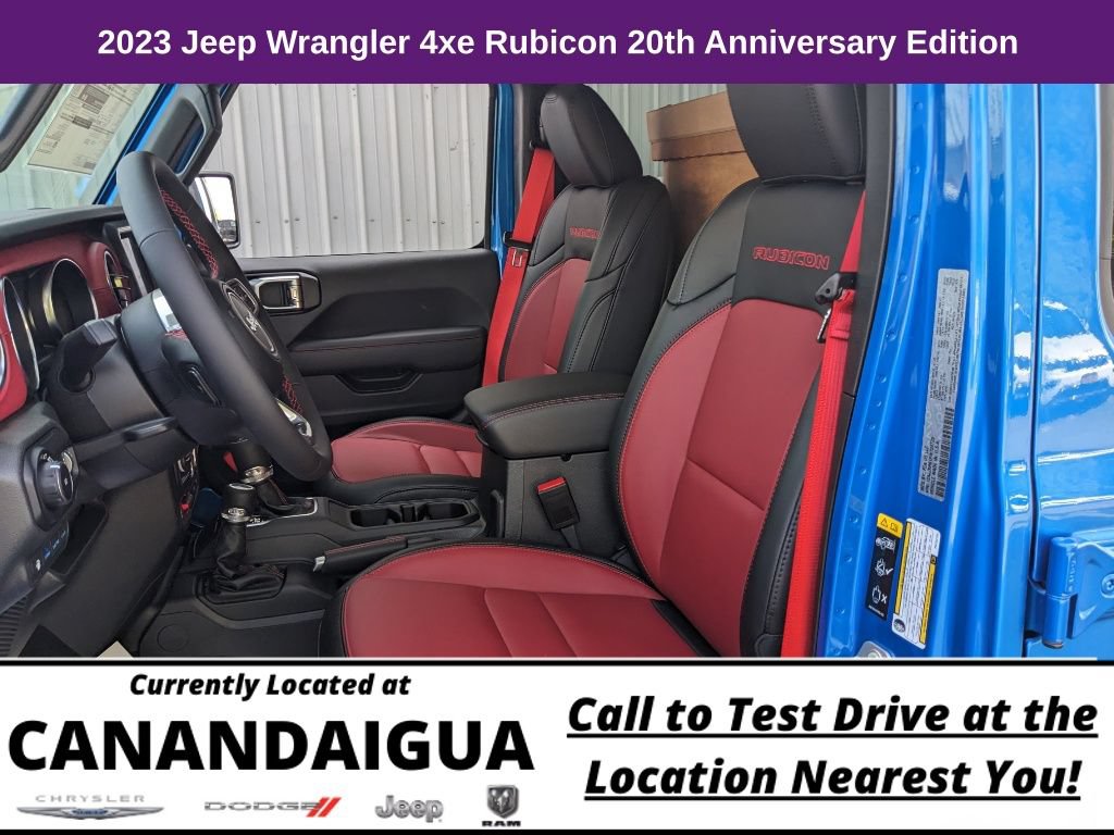New 2023 Jeep Wrangler Unlimited Rubicon 4xe AWD/4WD image 23