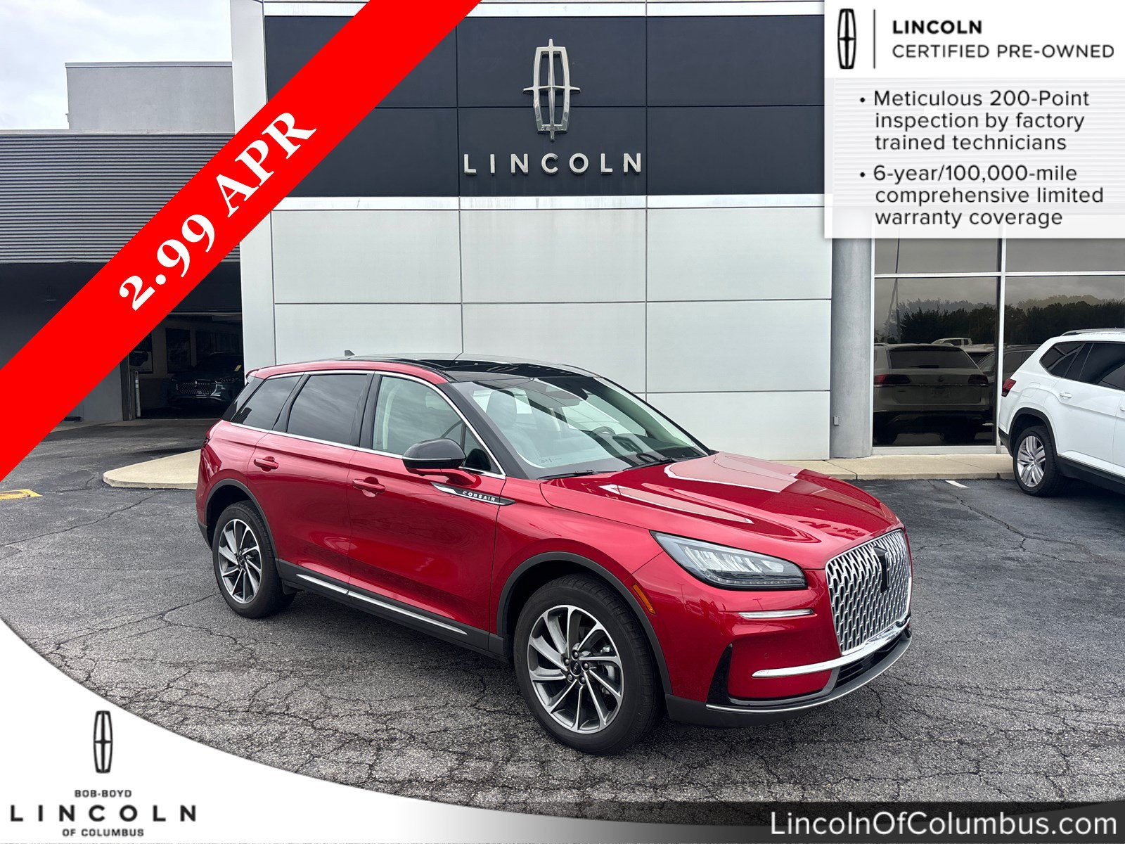 Certified 2024 Lincoln Corsair AWD w/ Equipment Group 101A