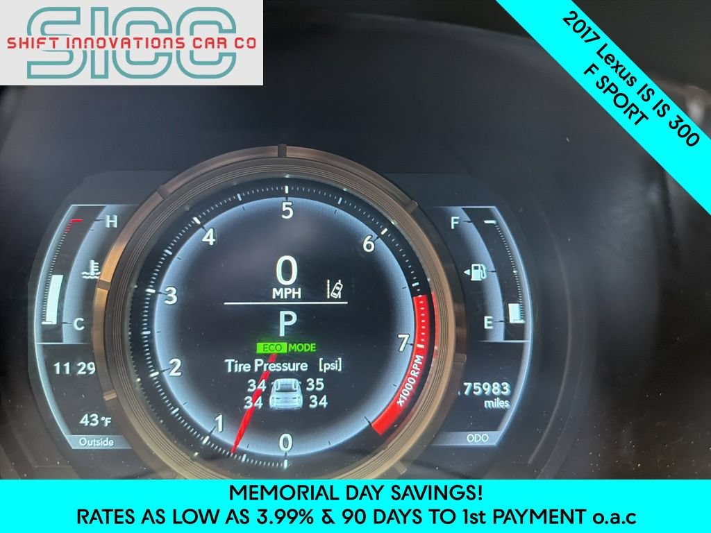 Used 2017 Lexus IS 300 AWD image 9