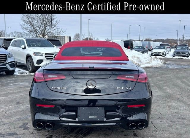 Used 2025 Mercedes-Benz CLE 53 AMG 4MATIC Cabriolet image 9