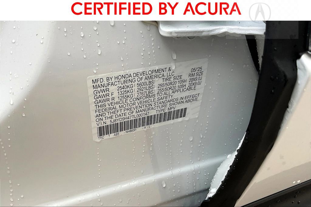 Used 2026 Acura MDX w/ Technology Package image 19