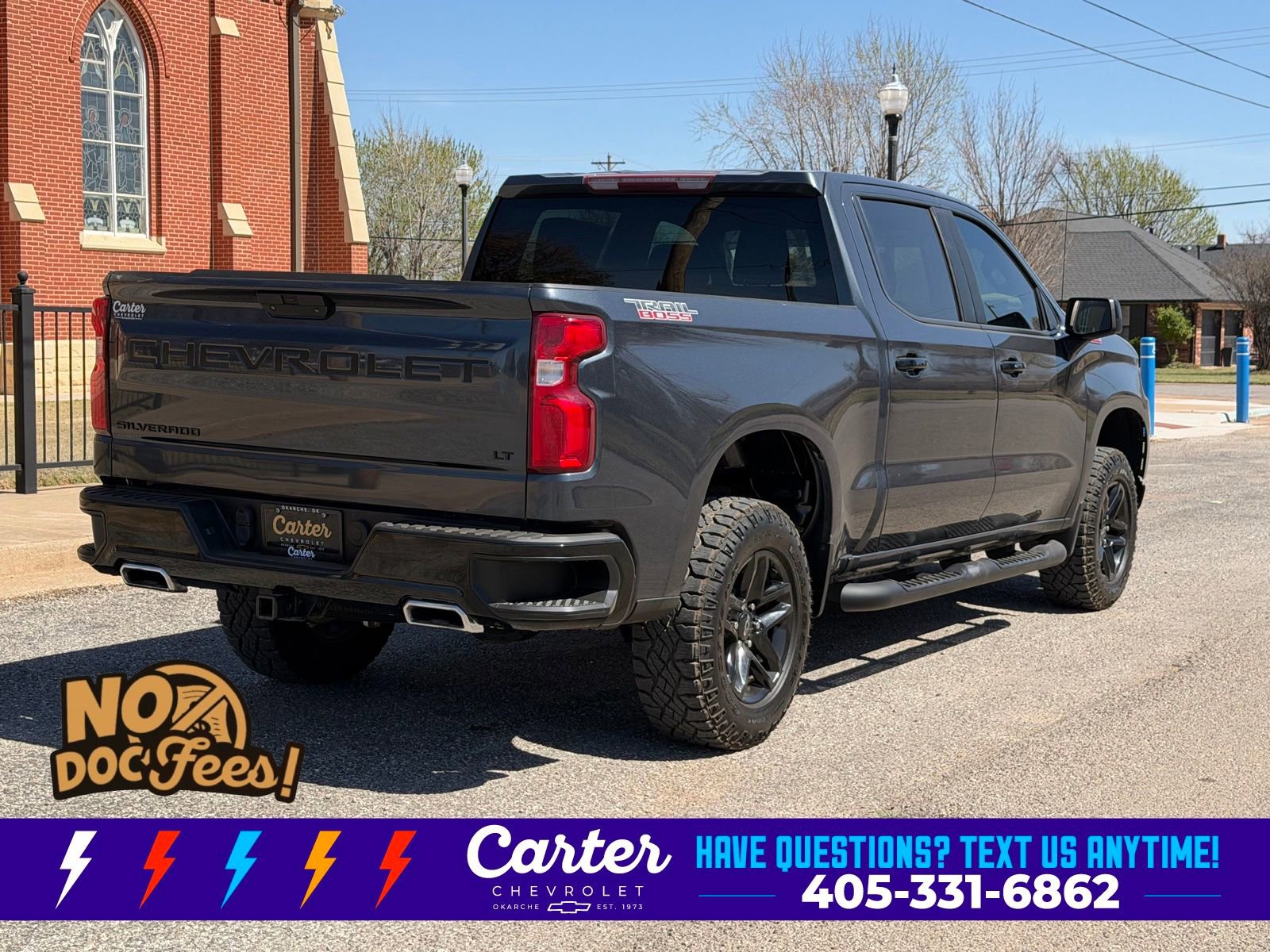 Used 2021 Chevrolet Silverado 1500 LT Trail Boss w/ LPO, Dark Essentials Package AWD/4WD image 10