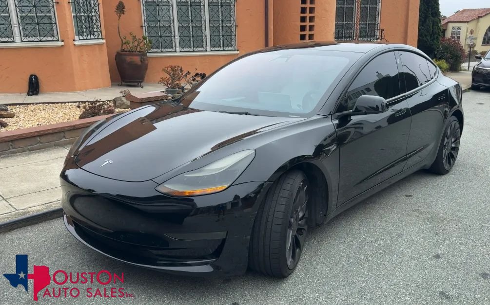 Used 2022 Tesla Model 3 Performance AWD/4WD image 1
