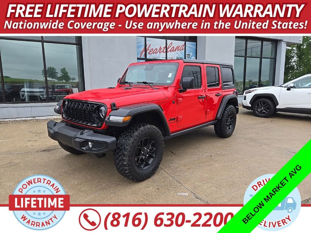 Used 2024 Jeep Wrangler Unlimited Sport AWD/4WD image 1