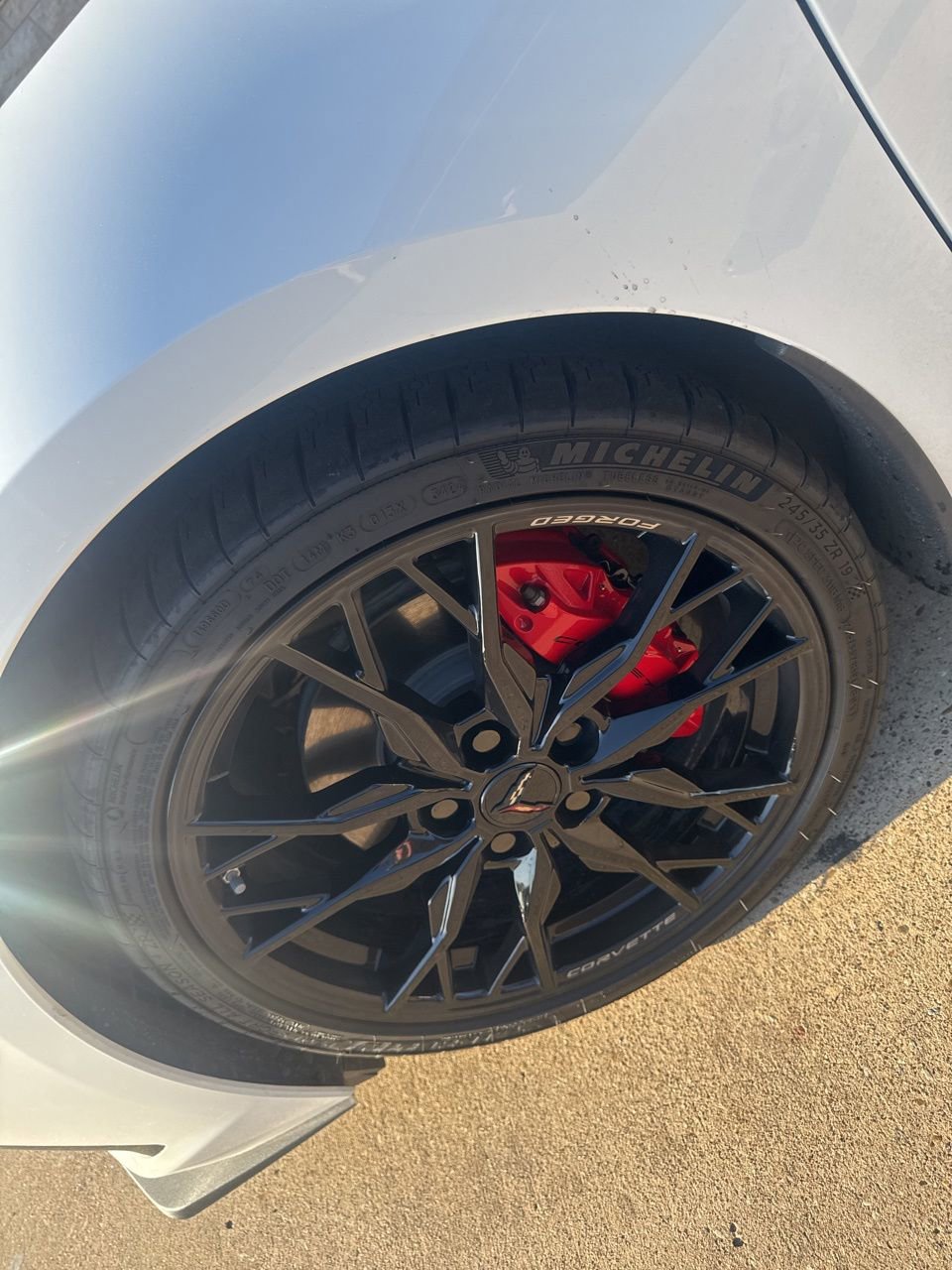 Used 2025 Chevrolet Corvette Stingray Preferred Cpe w/ Stealth Interior Trim Package image 8