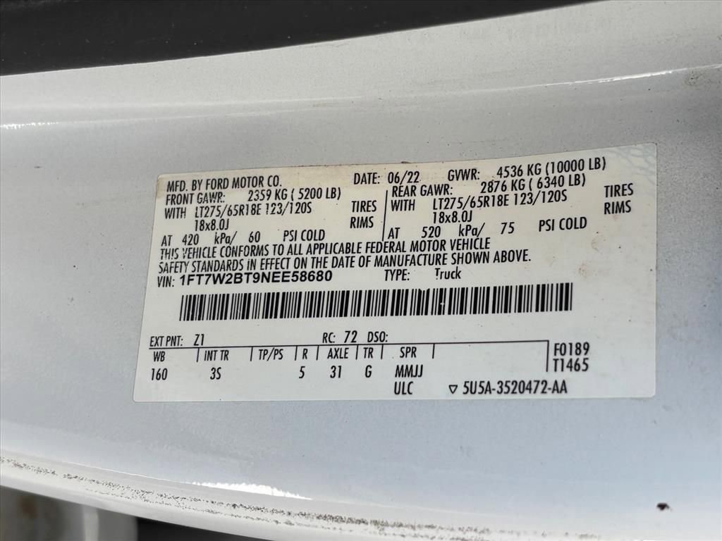 Used 2022 Ford F250 XLT AWD/4WD image 30