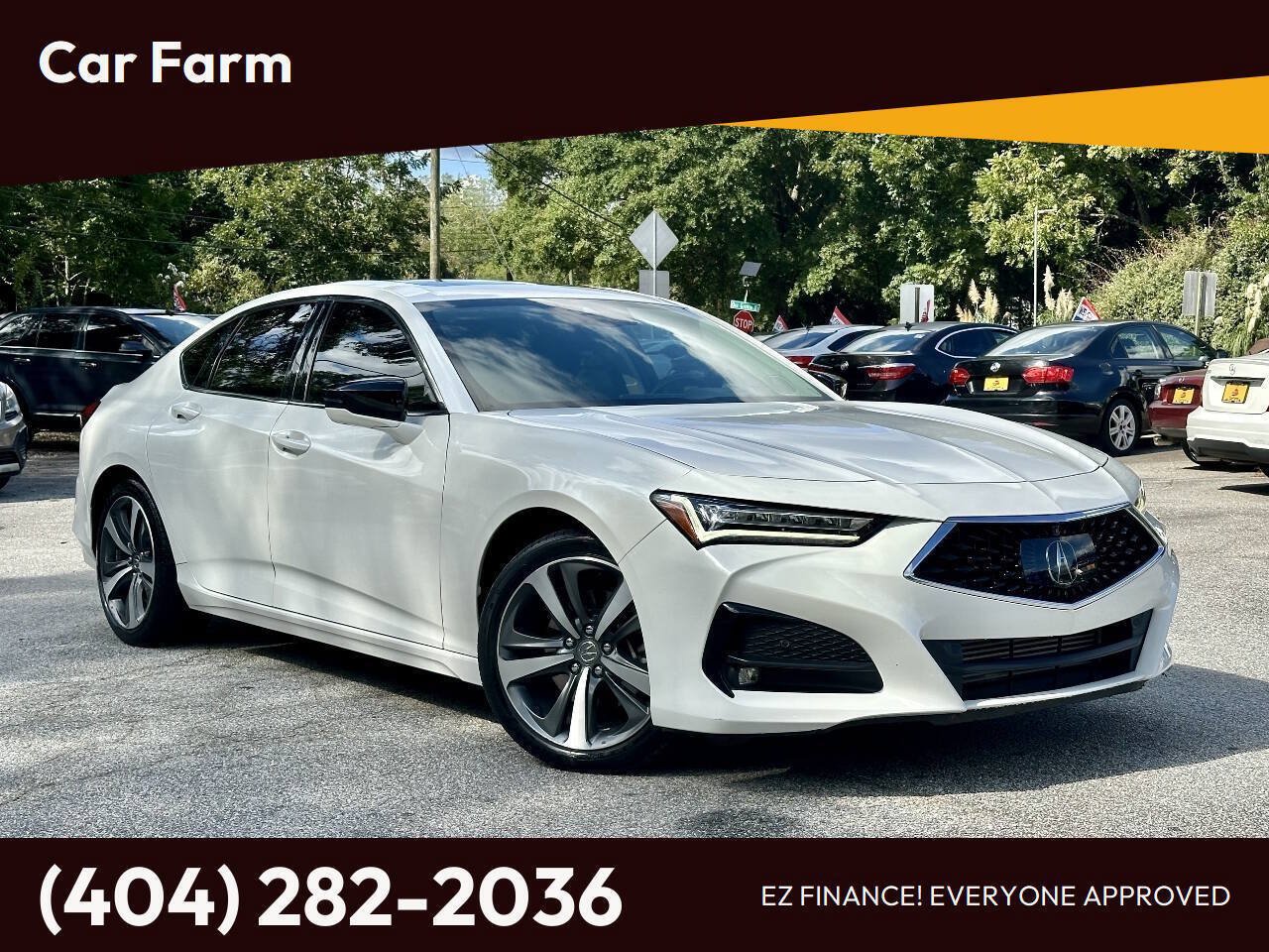 Used 2022 Acura TLX w/ Advance Package AWD/4WD image 1